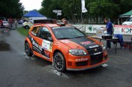 Rallye Český Krumlov: Technické přejímky - Šlehofer / Soběhart